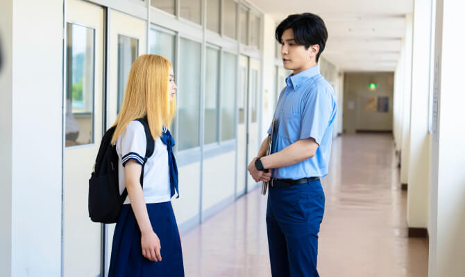 渦中の板緑さんと市川先生